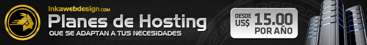 Planes de Hosting - Inkawebdesign.com